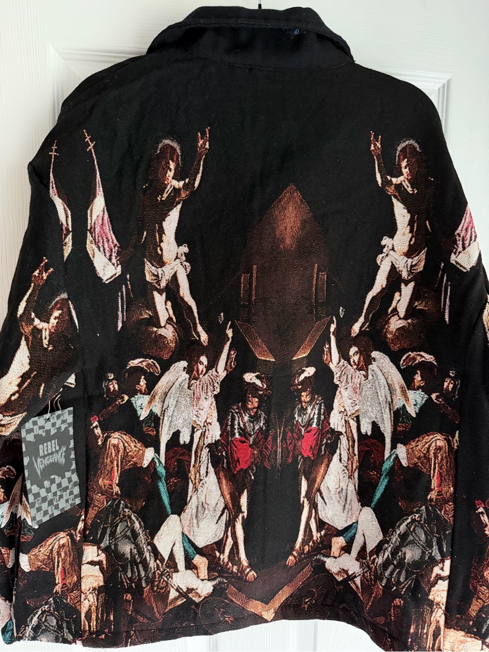 NWT Rebels Vengeance Tapestry Jacket/Shirt Fall of the Rebels